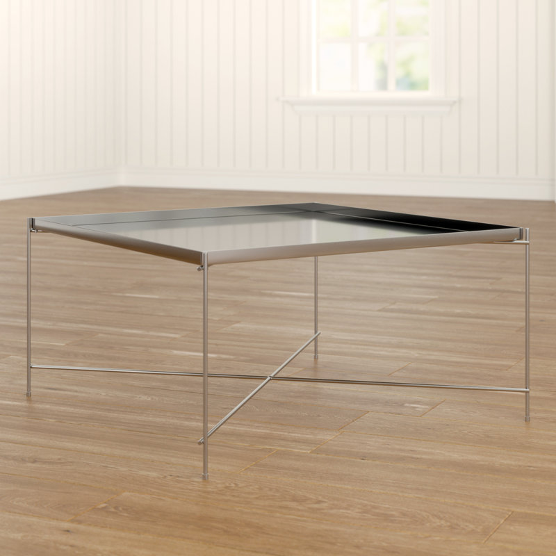 Haverhill Four Leg Coffee Table, Chrome
