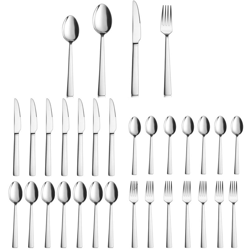 Latitude Run Aaliana 32 Piece Cutlery Set , Service for 8