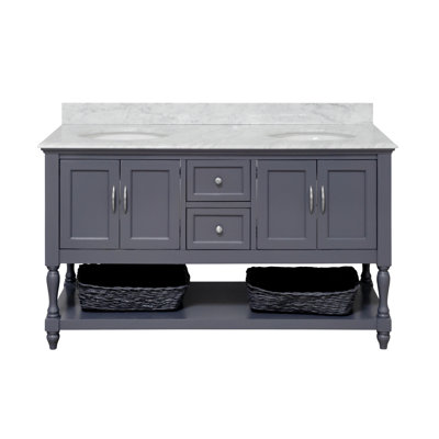 Ensemble de meuble-lavabo double Hampton