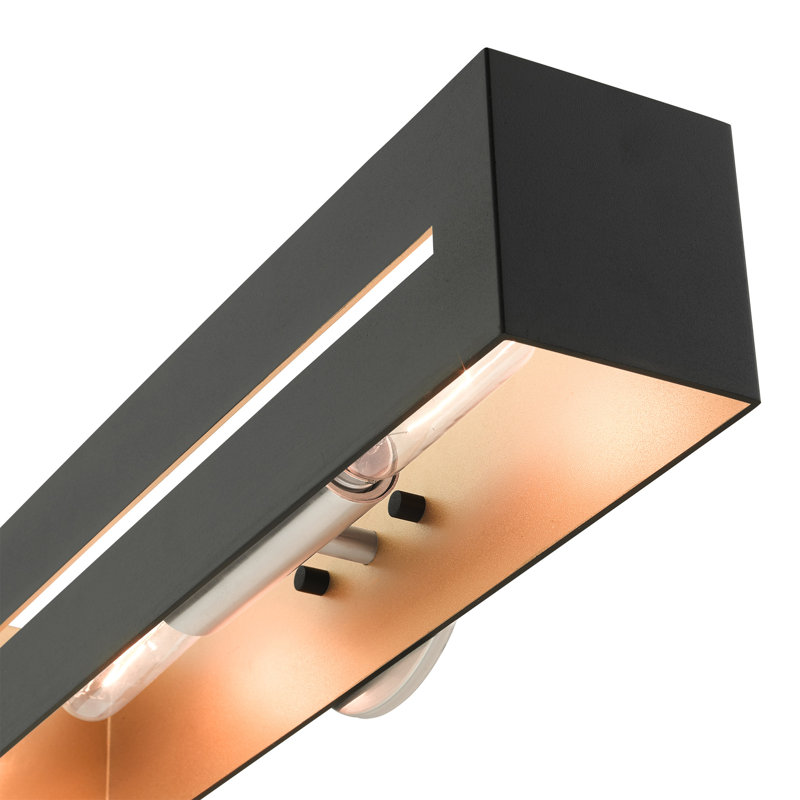 Columbus 2 - Light Dimmable Bath Bar, Textured Black