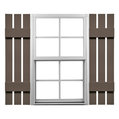 Mid-America 12'' Board & Batten Shutters