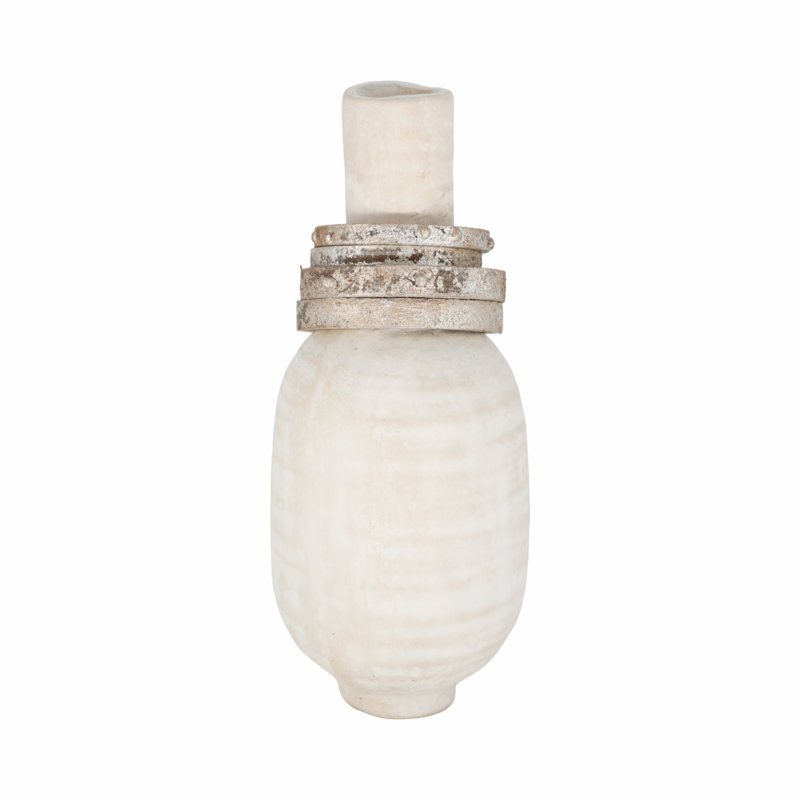 Ceramic/Porcelain Table Vase, 10"