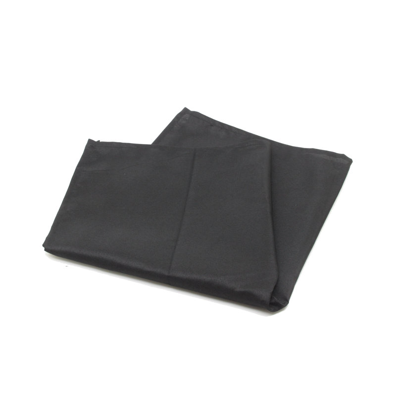 Serviettes de table en tissu, Noir