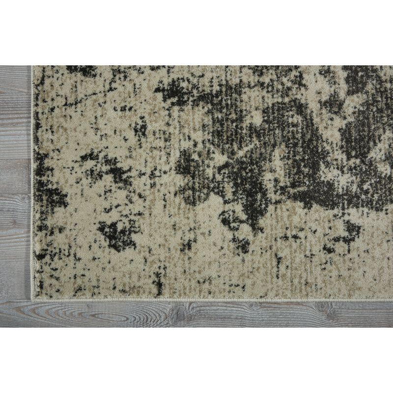 Akins Abstract Area Rug, Rectangle 117 x 178cm