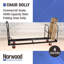 450 lb. Capacity Commercial Grade Steel Folding Chair Dolly
