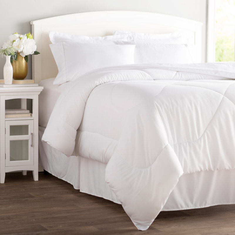 Modern & Contemporary Comforter, Sage, Twin XL Comforter + 5 Additional Pieces