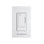 Ceiling Fan Wall Control with Receiver - 3 Speed Fan - White