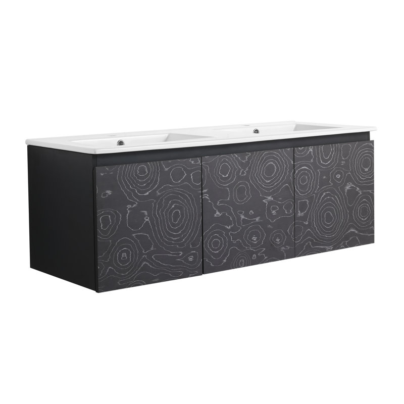 Cisneros 48-Inch Floating Wall-Mounted Vanity