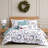 Southshore Fine Linens Happy Holidays Reversible Comforter Bedding Set, 6-Piece, 1 Comforter, 2 King Shams, 2 Throw Pillows and 1 Pillow Cover, King/California King-1604877085