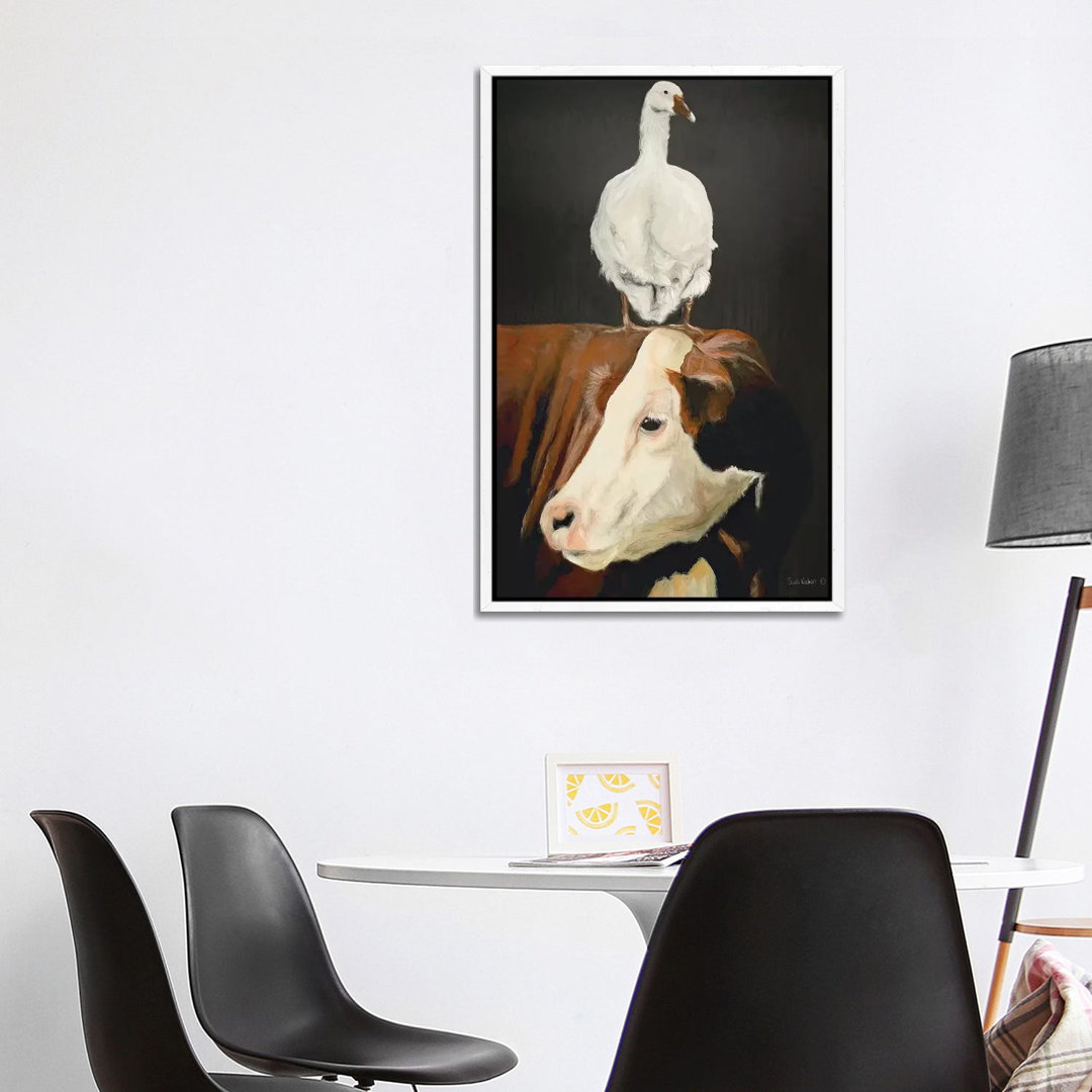 Two's Company von Suzy Redmond - Galerie- Giclée auf Leinwand