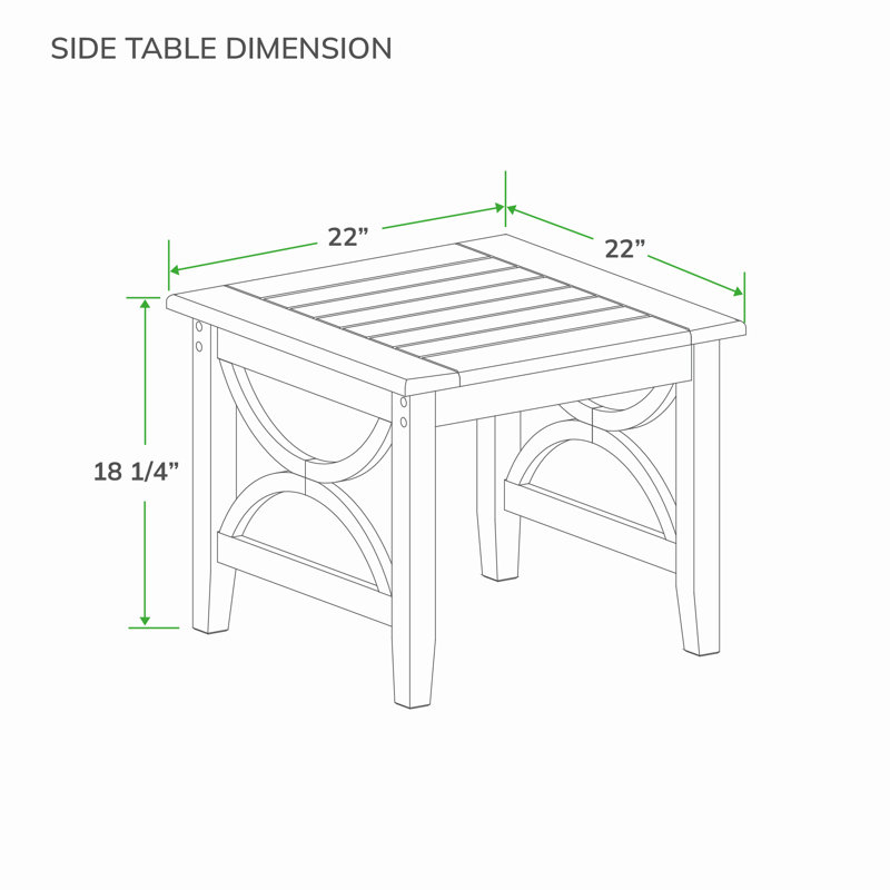 Ensemble de conversation pour l'extérieur en teck pour 5 personnes Caterina Brunswick, Beige