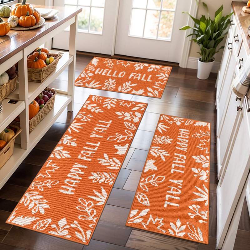 Tapis de couloir antitaches (ensemble de 3)