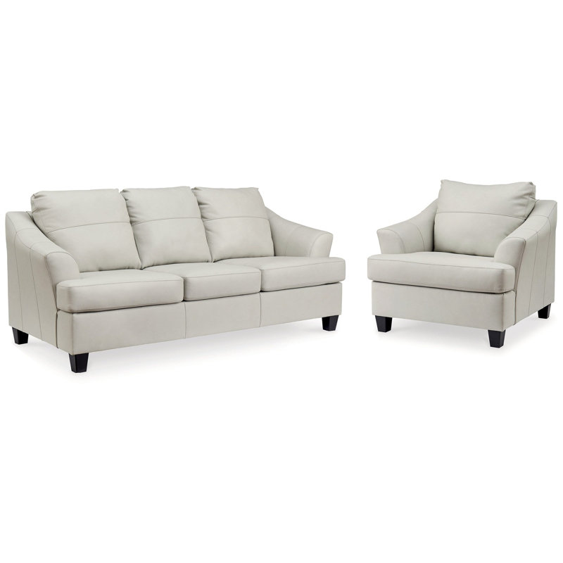 Canapé Genoa et fauteuil surdimensionné