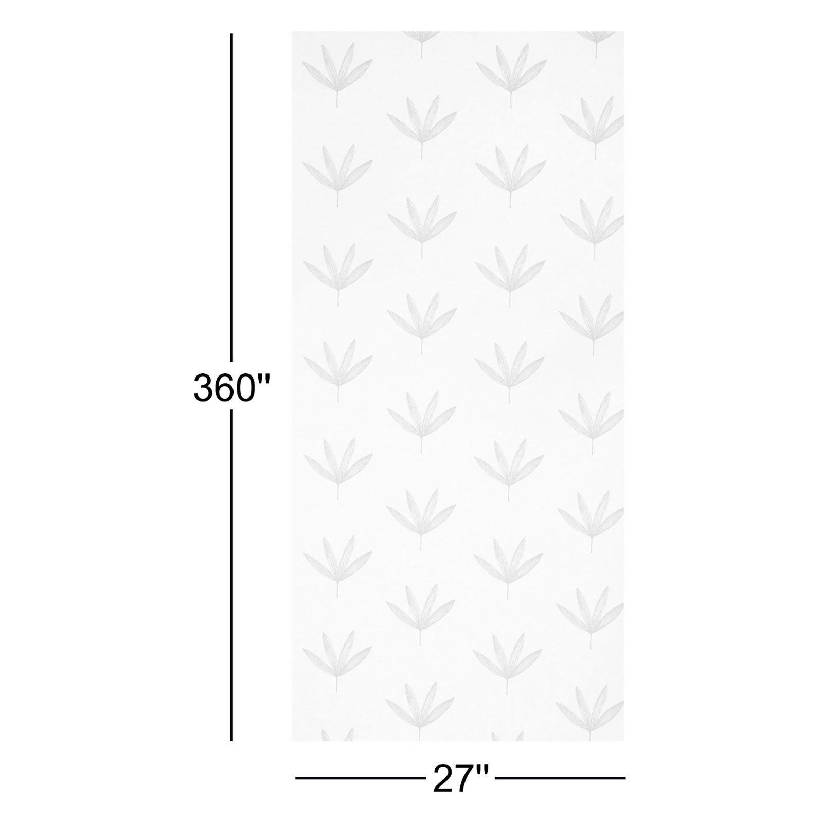 Easy Elements Wallpaper Roll, White/Gray