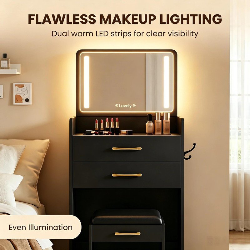 Vanity, Black