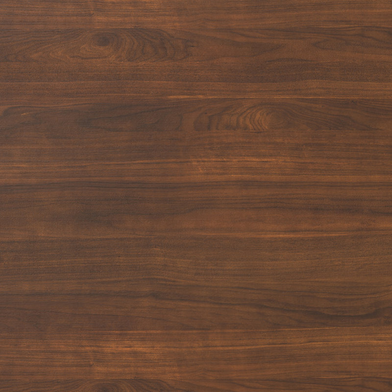 Wilson 54"W Wood Square Dining Table, Transitional Style, Seats 8, Walnut Veneer