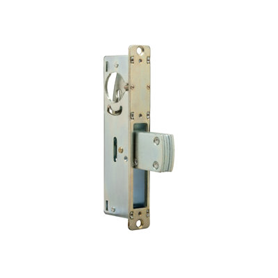 1-1/8 in. Aluminum and Duronodic Mortise Lock with Deadbolt Function for Adams Rite Type Storefront Door