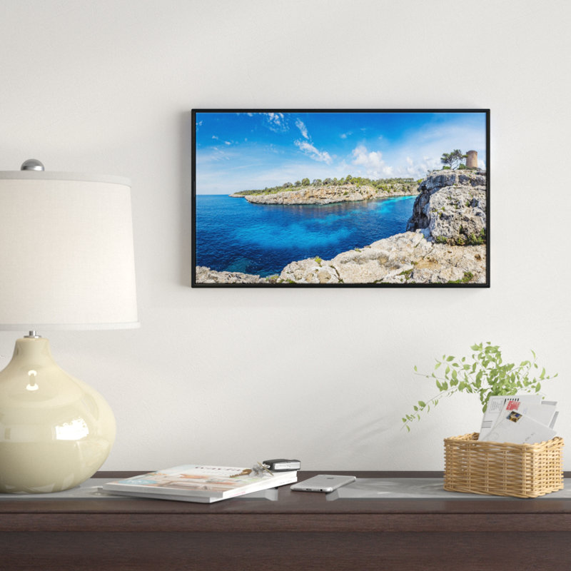 Reproduction de photo sur toile tendue encadrée, H 16 po x l 32 po x P 1 po