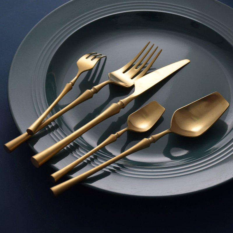 Mercer41 Naajim Stainless Steel Flatware Set - Service for 4