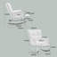 Chaise berçante moderne, fauteuil oscillant rembourré-12685869