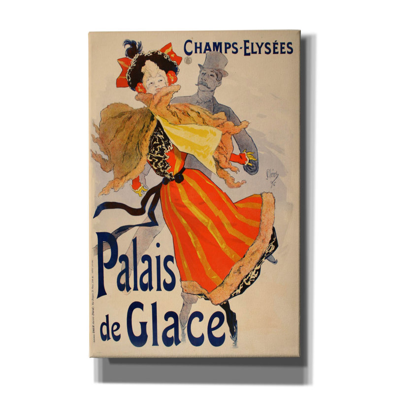 Epic Graffiti «Palais De Glace» par Vintage Posters «Palais De Glace» par Vintage Posters, H 40 po x l 26 po x P 1,5 po