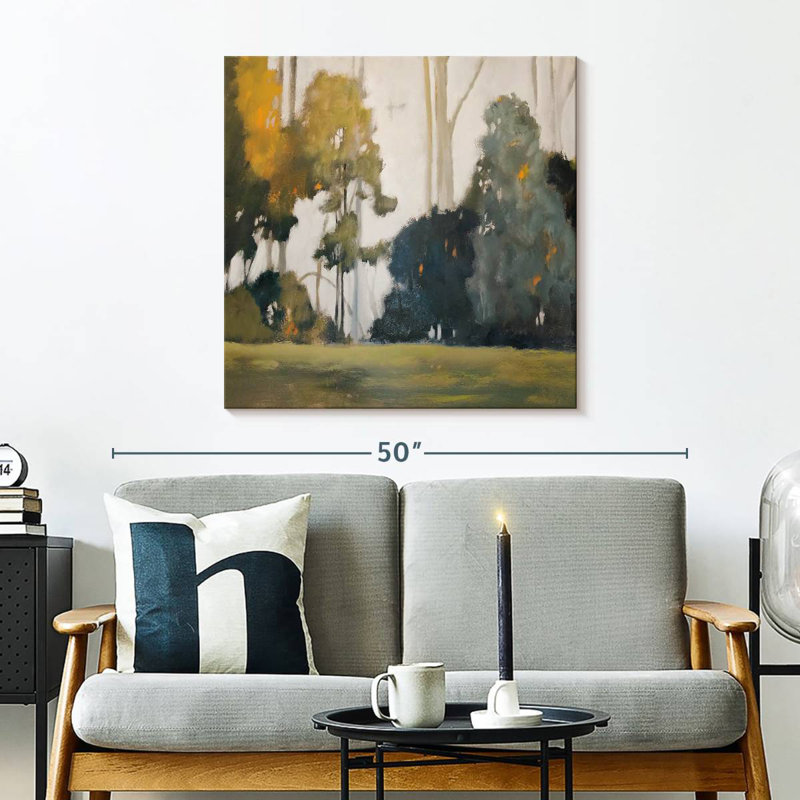 Woodlands, peinture, H 30 po x l 30 po