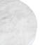 Table d'appoint d'extérieur en travertin Ponti, blanc
