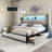 Tryston Bed Frame With Bookcase Headboard-1741736399-1734586745