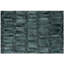 Largo Cowhide Geometric Area Rug in Teal-159951809