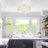 Chesmore 5 - Light 19.68"W Dimmable Hemp Rope Drum Semi Flush Mount Bohemian Ceiling Light Fixture for Dining Room, Living Room and Coastal Themed Dining Areas-172327316-142859700
