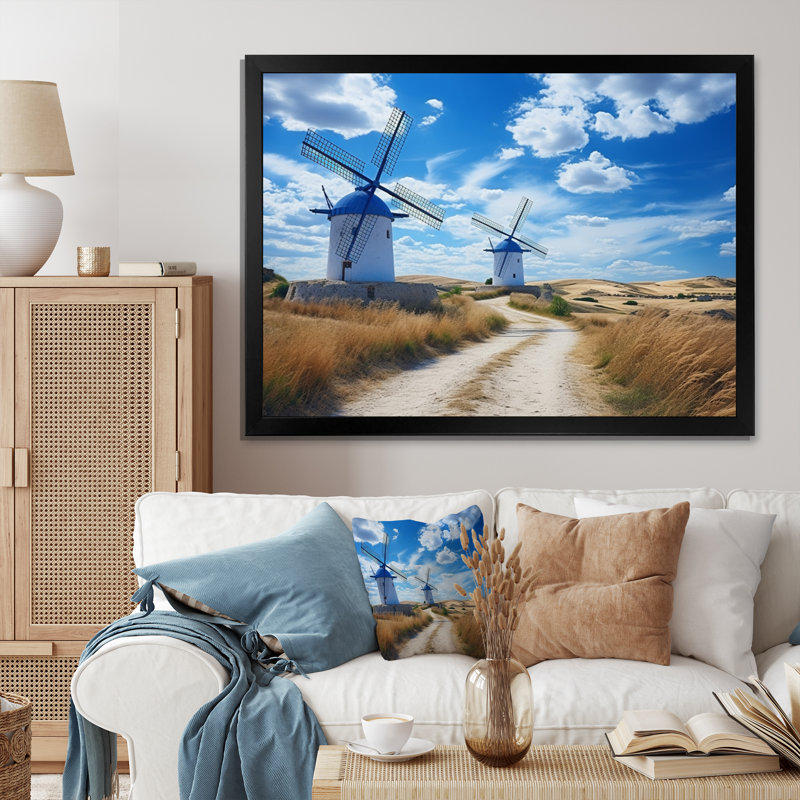 Reproduction sur toile Koleen, H 30 po x l 40 po x P 1,5 po, Cadre simple noir