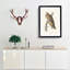 Long-Eared Owl by John Audubon - Picture Frame Painting Print-55580588-55580591