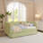 Upholstery Daybed with Pop-Up Trundle,USB Port-403294470