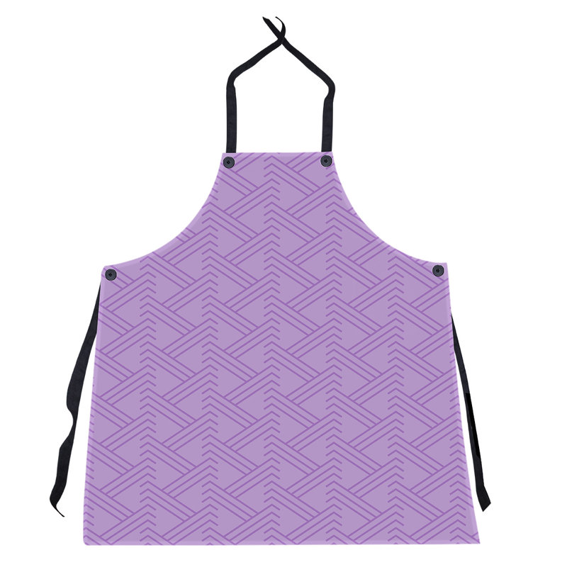 Jordao Bib Apron, Violet