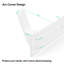 Crochets muraux en aluminium, paquet de 2, blanc-823851061