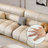 Khaki Genuine Leather Modular Sofa-1311646665-1311646671