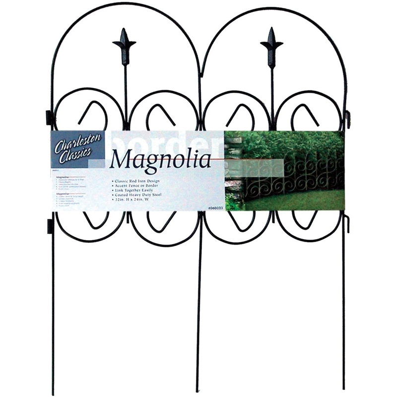  Magnolia Decorative Landscape Border Fencing, 24" x 32"