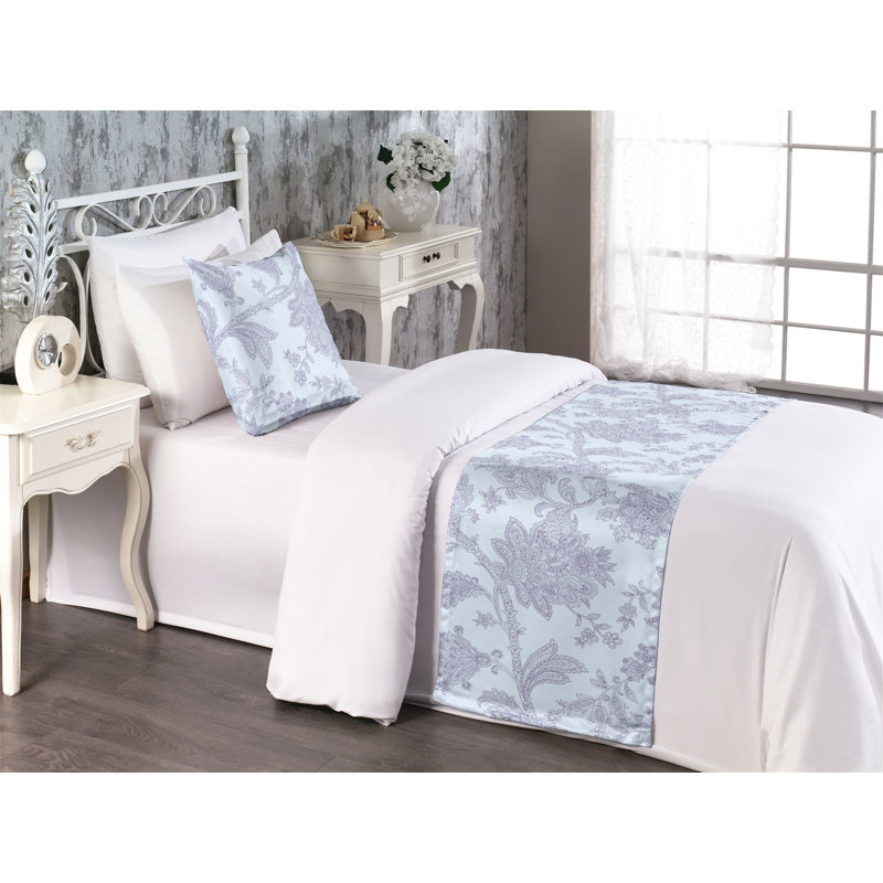 Ensemble de chemin de lit Ambesonne Flowers Boho Hippie, Lit simple