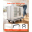 Foldable Push Cart Dolly, 660 lbs Load Capacity, Folding Platform Truck with Swivel Wheels, Moving Platform Hand Truck Flatbed Cart, Space Saving Push Handle, for Easy Storage, 35.4 x 34.3 x 24 in