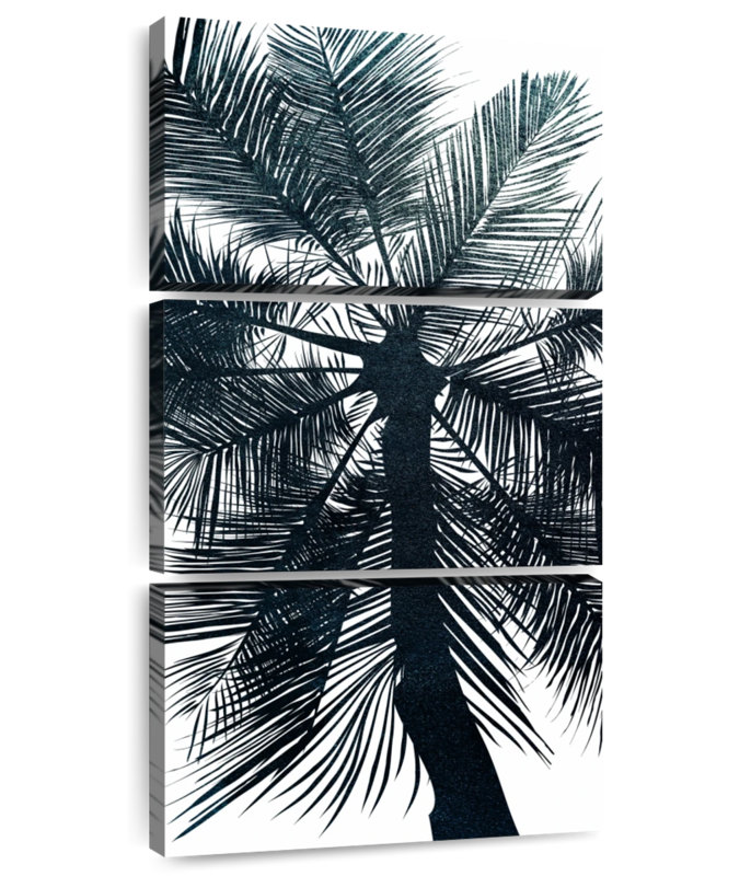 Miami Beach Palm Tree, 44" H x 21" W