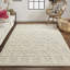 Saint Lucia Hand Tufted Wool Geometric Area Rug-1595749400