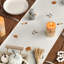 Chemin de table citrouille Eucalyptus 210 GSM