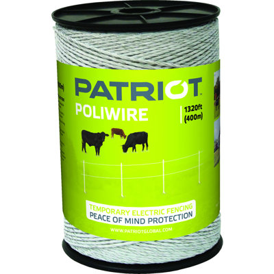 White Polyethylene Plastic Wire