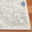Tapis damassé en laine et en coton touffeté à la main Roslyn-264440647