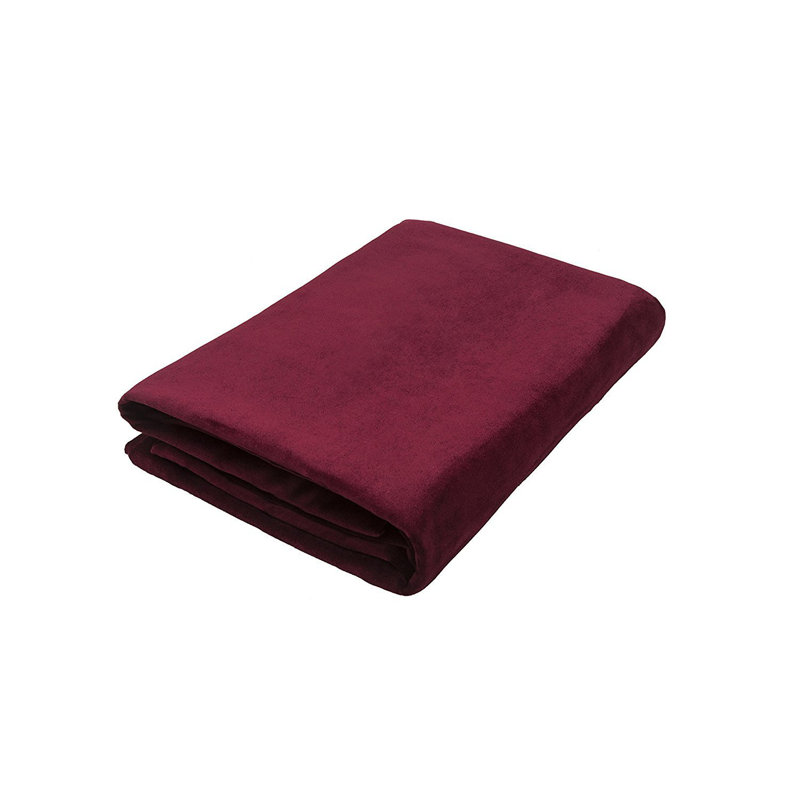 Thinder Table Runner, 30cm W x 200cm L, Wine Red