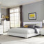 Commode 6 tiroirs blanche ultrabrillante