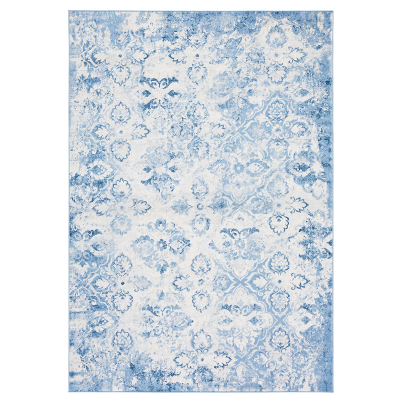 Brentwood Performance Floral Rug, Rectangle 4' x 6'