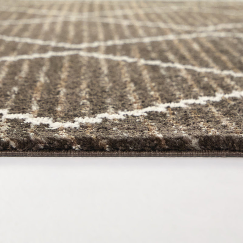 Tapis brun Marteka, Rectangle 5 pi 3 po x 6 pi 11,9 po