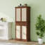 Armoire à 4 portes avec 1 tiroir, 4 tablettes intérieures réglables, armoire de rangement-1368724502