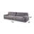 Cadenza Gray Corduroy Sofa